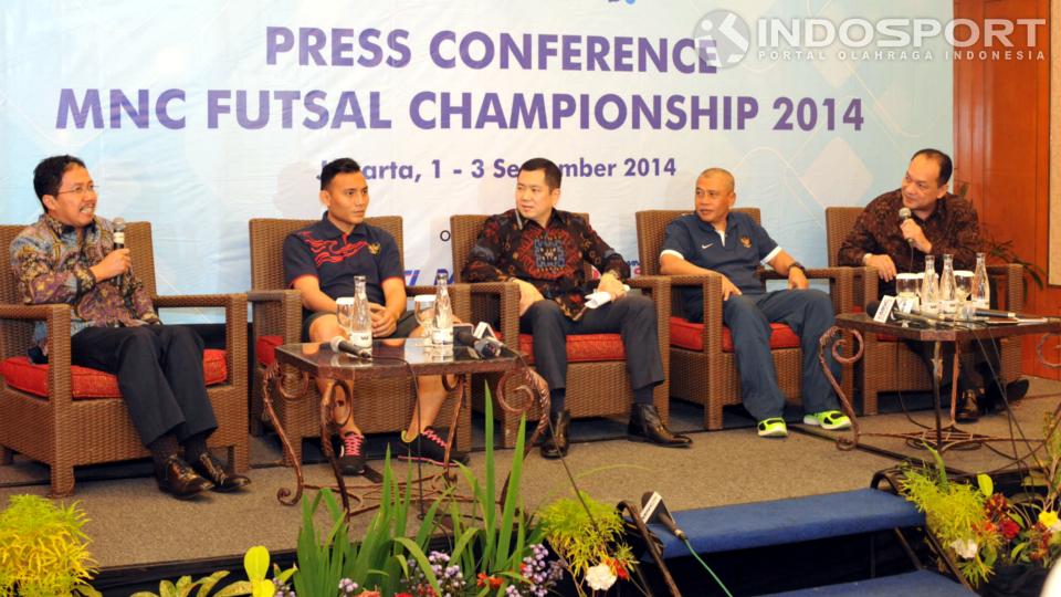 MNC Futsal Champinship 2014 diharapkan menjadi ajang pembentukan mental timnas futsal Indonesia.